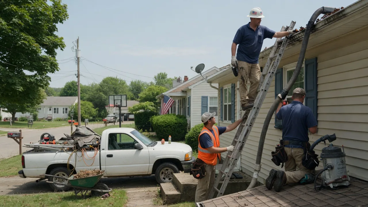 Gutter Installation in West Alexandria, OH near me